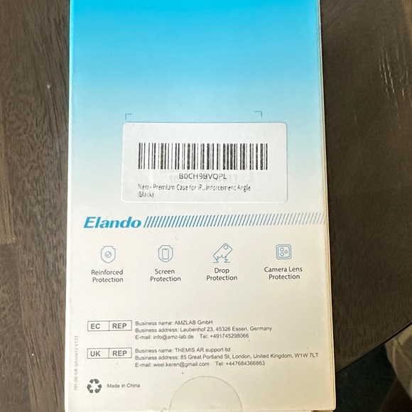 Black Phone Case for iPhone 14 & iPhone 13 - Picture 2 of 5